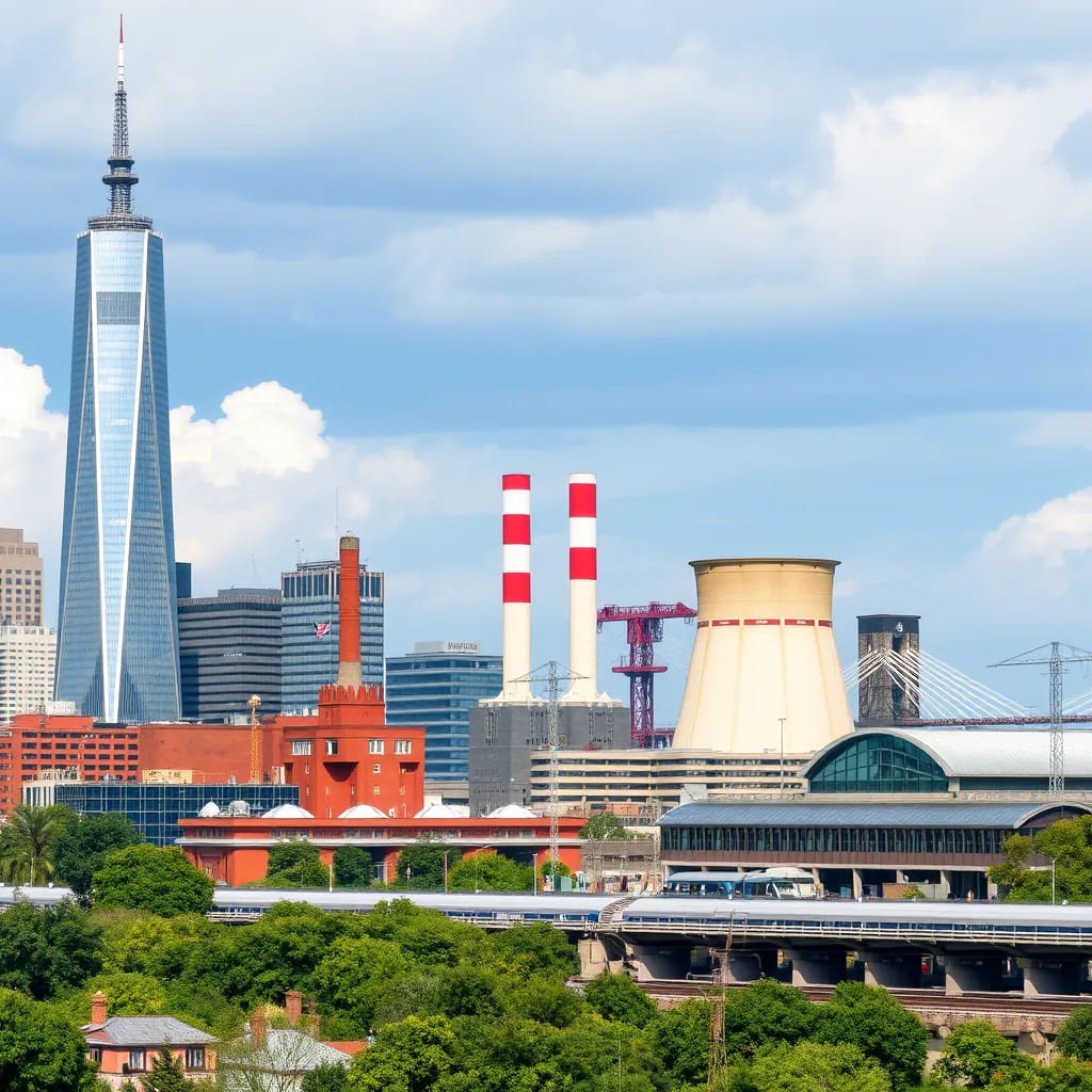 ESE air terminal lightning arrester installed on a building rooftop
