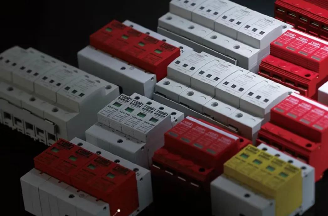Surge protection device (SPD) fitted in an electrical distribution board