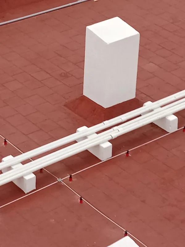 Lightning protection installation work by Krish Techno Technical Services