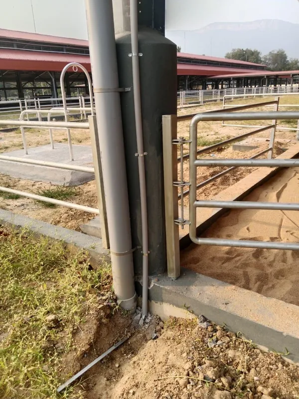 Lightning protection installation work by Krish Techno Technical Services