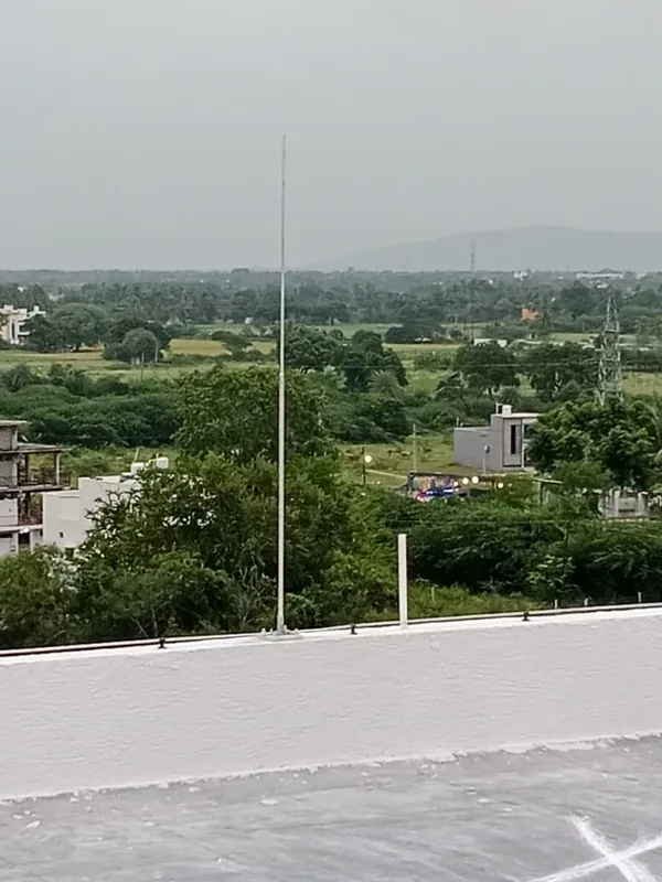 Lightning protection installation work by Krish Techno Technical Services