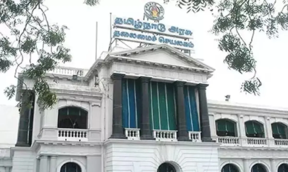 ESE lightning arrester installed at TamilNadu Assembly Building